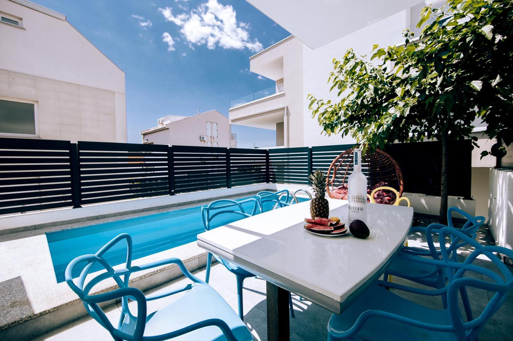 Villa Tina Novalja Bagian luar foto