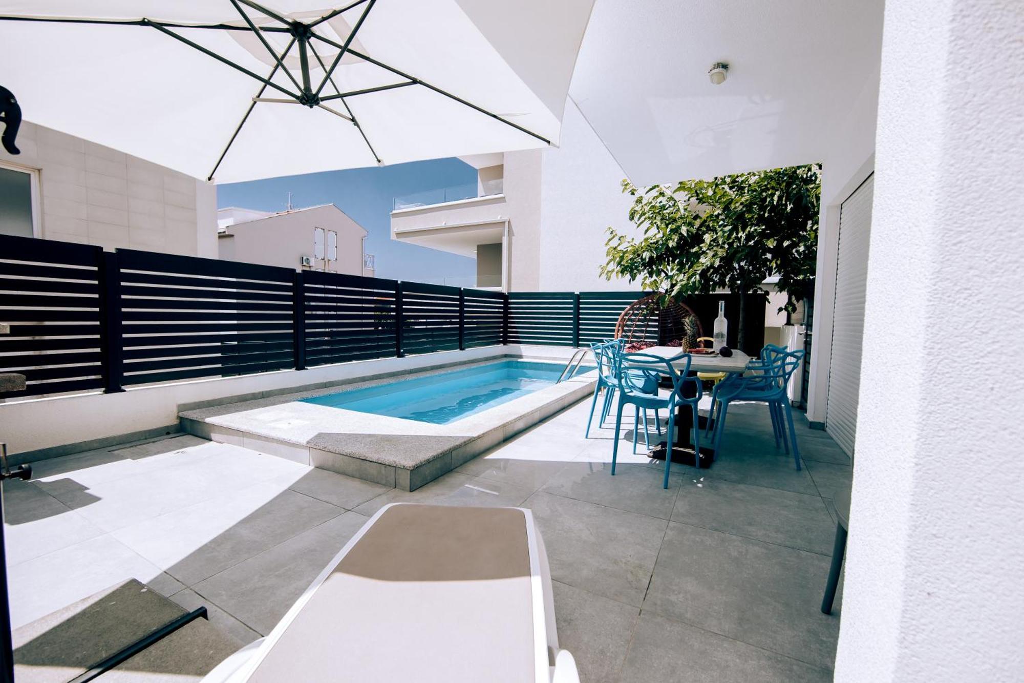 Villa Tina Novalja Bagian luar foto